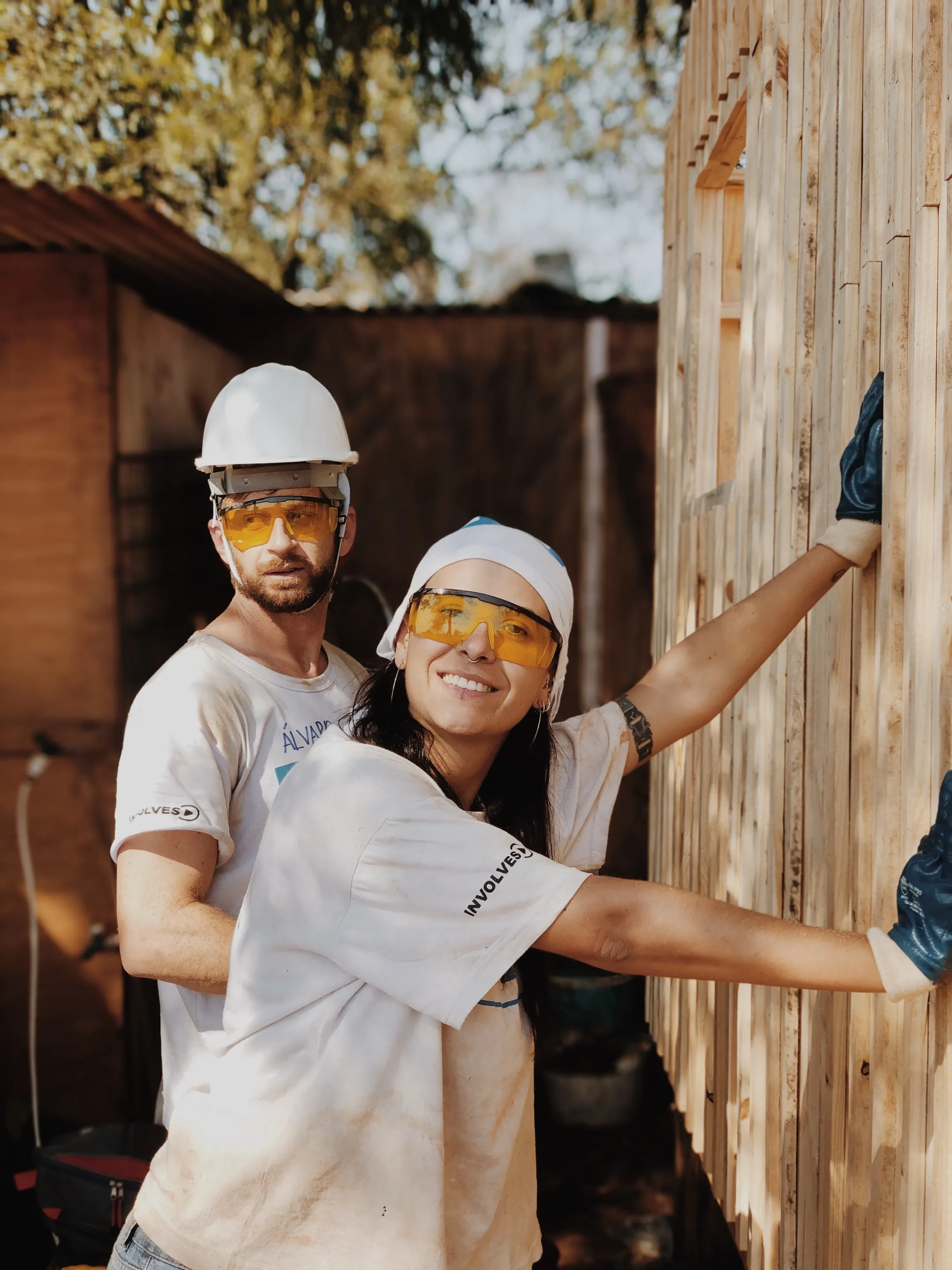 image of people working together